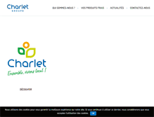 Tablet Screenshot of charlet.com
